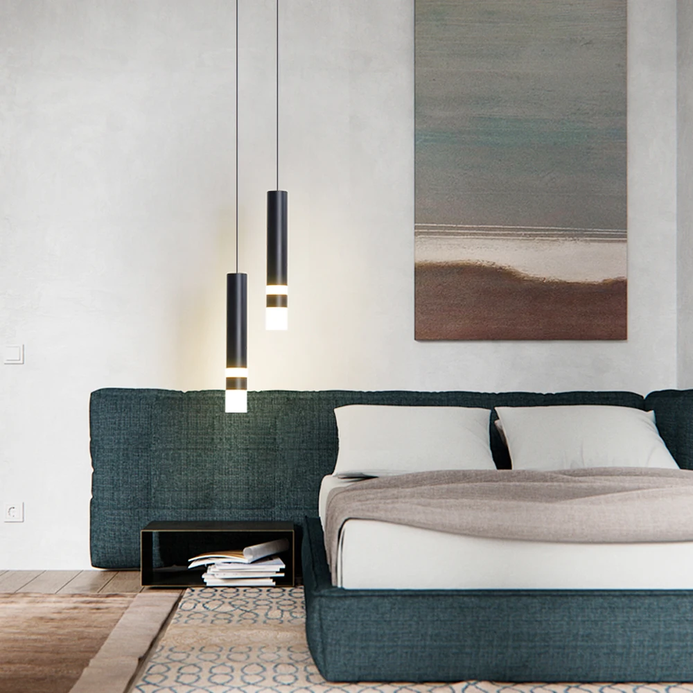 Продажа Светодиодный подвесной светильник с двумя источниками света, светящийся вверх и вниз, осветительный прибор для кухонного островка, столово...