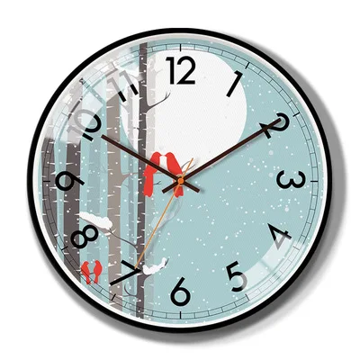 

Kids Cartoon Wall Clock Modern Design Lovely Bedroom Creative Wall Clock Silent Minimalist Orologio Parete Home Decor DD50WC