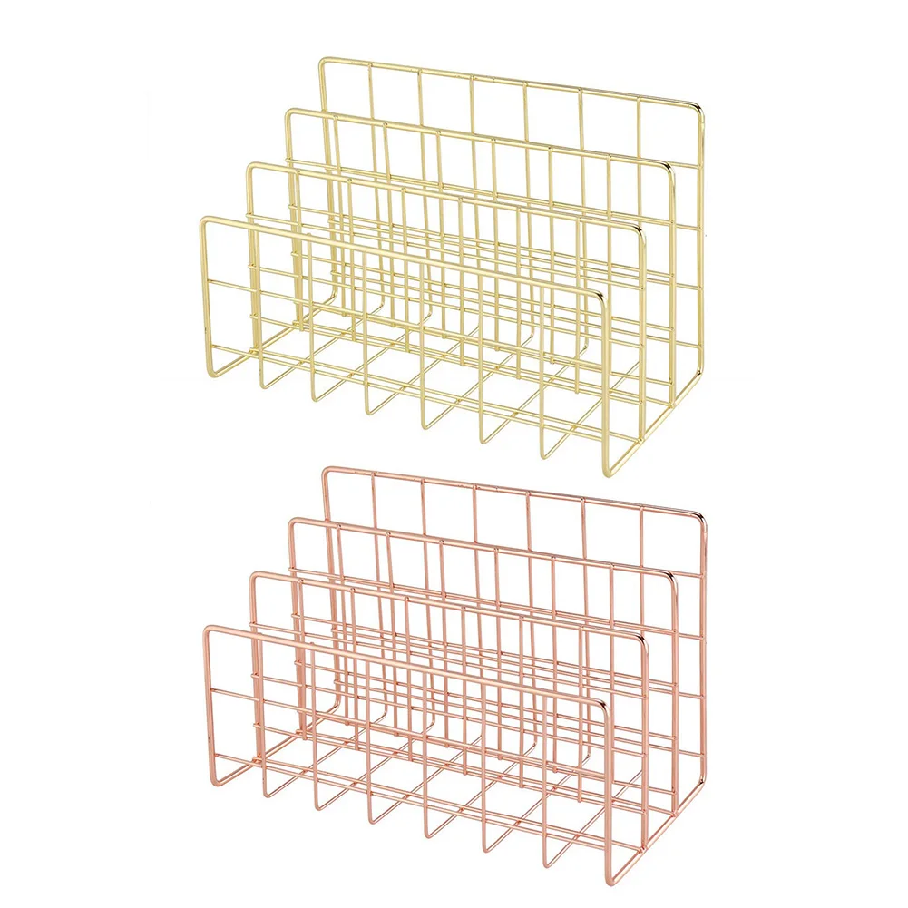 Металлическая корзина для хранения в скандинавском стиле минималистичный