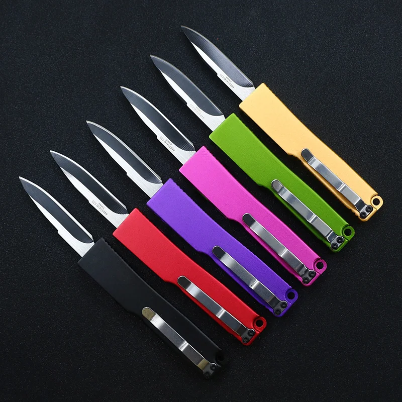 SF Portable Key OTF Ring Mini Knife 440 Aluminum Handle Camping Survival Outdoor EDC Hunting Tool | Инструменты