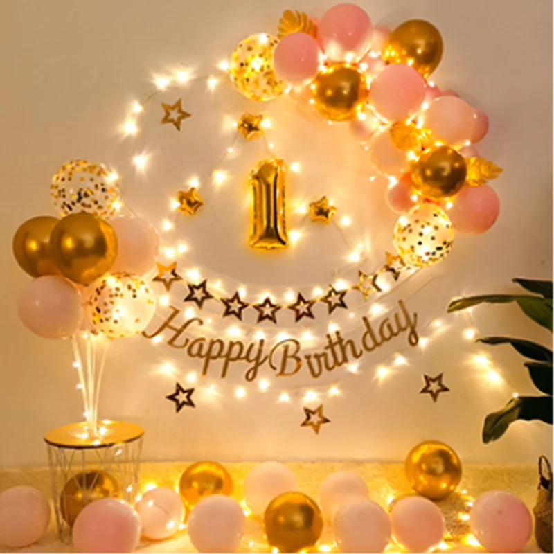 

Pink Blue Balloon Arch Garland Kit for Wedding Bachelorette Bridal Shower Baby Shower Girls Birthday Backdrop Party Decoration