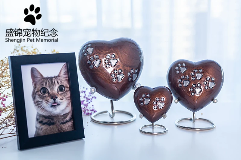 Питомец животное собака кошка keepsake памятные пепла урвает мой с кристаллом в форме сердца ожерелье для кремации ювелирные изделия