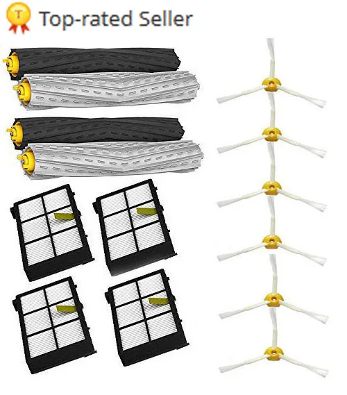 

High Quality 3 set Tangle-Free Debris Extractor Brush for iRobot Roomba 800 900 Series 870 880 980