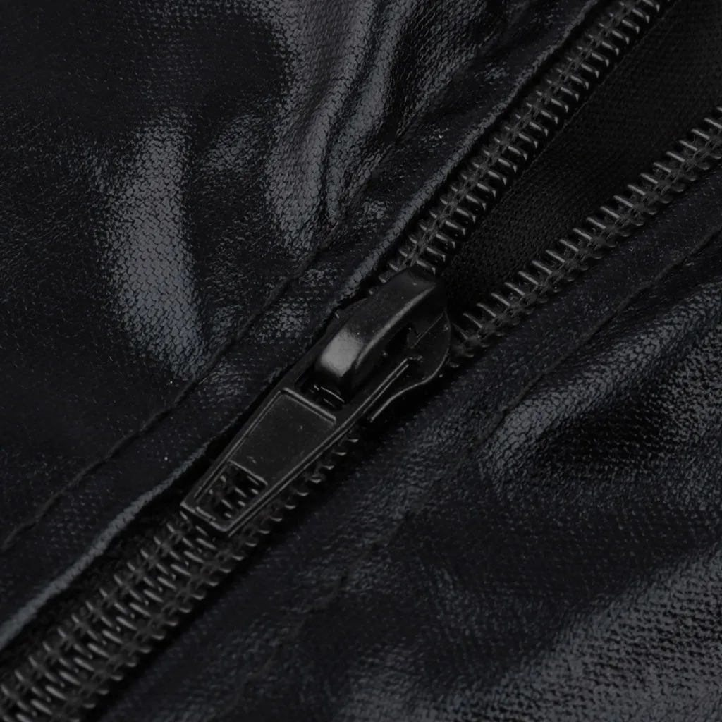 Кожаный костюм для женщин Комбинезоны взрослых сексуальный черный Мокрый Вид