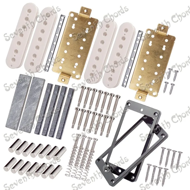 Набор из 7-струнной гитары с двойной катушкой наборы для хамбакера бобины