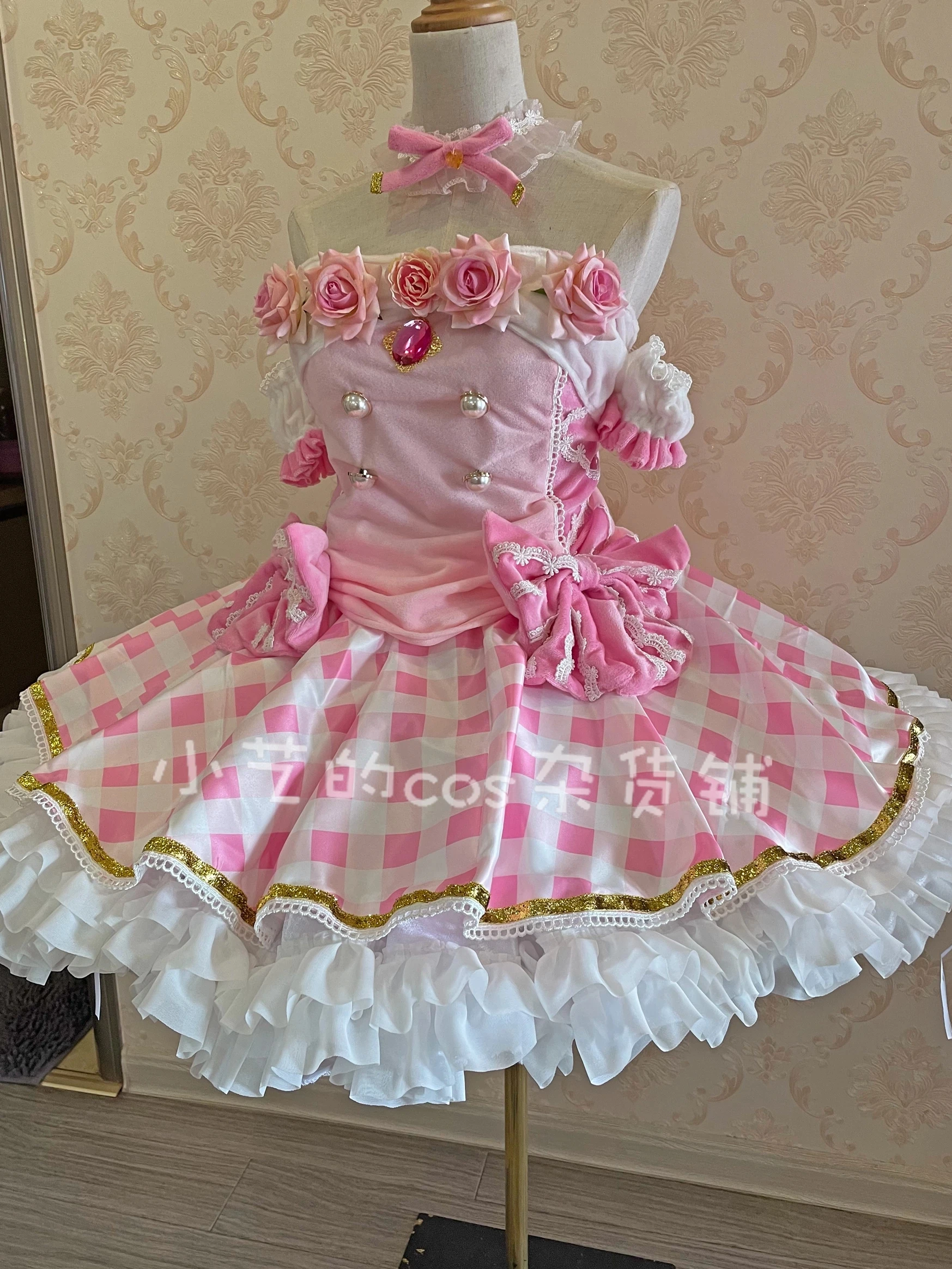 

COS-HoHo [индивидуальный] аниме LoveLive! Костюм для костюмированной вечеринки «PERFECT Dream Project»