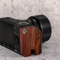wooden camera handgrip for sigma fp camera accessories video shooting mount cage holder for sigma fp spare parts