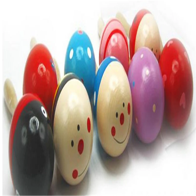 Погремушки детские развивающие деревянные 10 шт./лот 19 см 23 см|rattle toys|hand rattlehand bell |