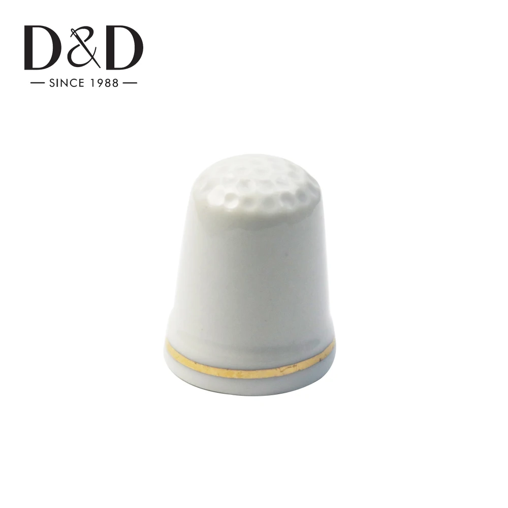 Защитная ретро ручка для пальцев Стич керамика сувенир коллекционный наперсток