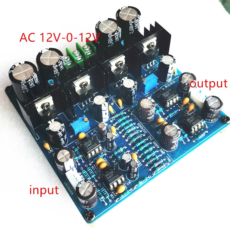 Плата предварительного усилителя предусилитель класса А справочная схема для |