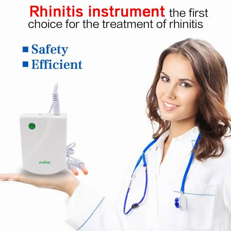 

Multi-function Portable Nose Treatment Health Care Sinusitis Relief Nasal Allergic Laser Light Massage Rhinitis Therapy Device
