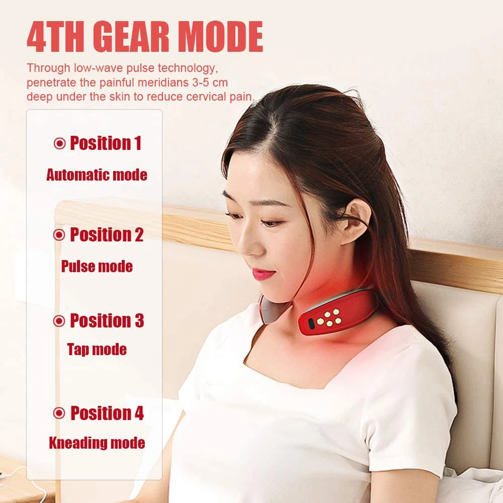 Электрический массажер для плеч и шеи с USB зарядкой|Шея массажный инструмент| |