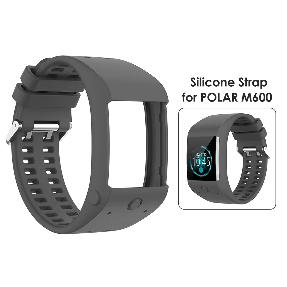 

Silicone Smart Bracelet Watch Strap for POLAR M600 Replacement Wristband