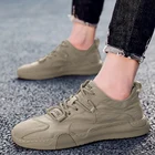 Новая популярная Стильная мужская повседневная обувь, удобная мужская обувь на шнуровке, мягкая легкая летняя обувь из воздухопроницаемой ткани, F104