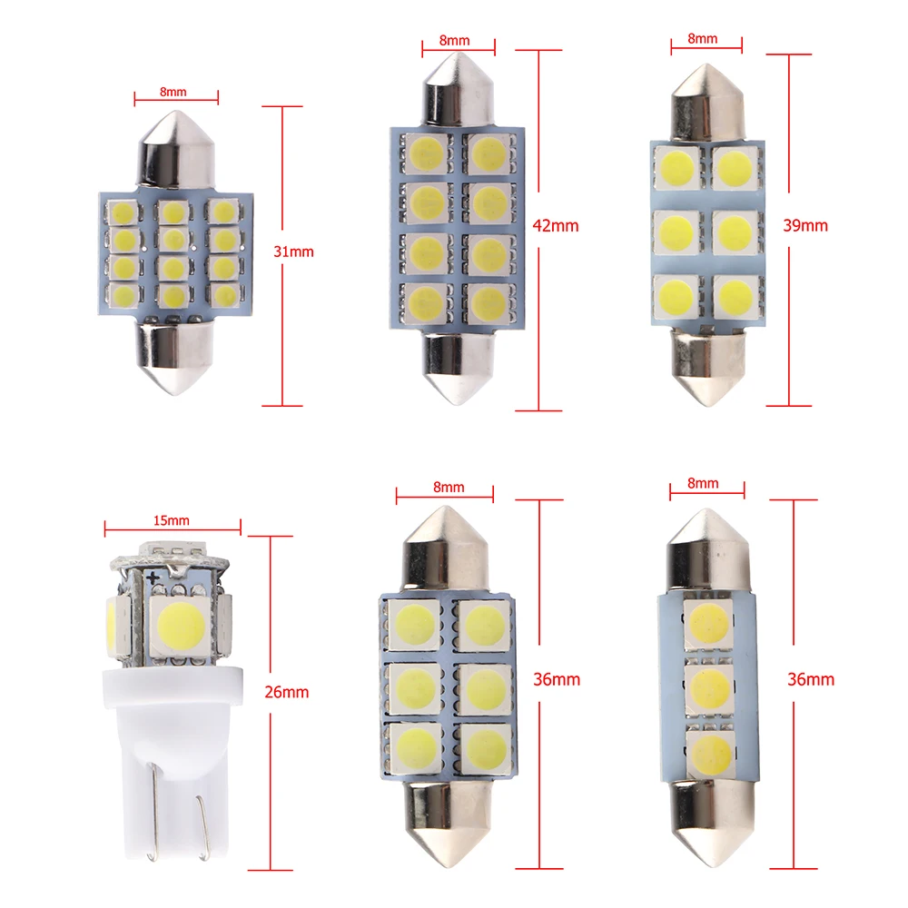 POPNOW светодиодный светильник интерьера для Ford F-150 F150 2004-2014 купол автомобиля Карта