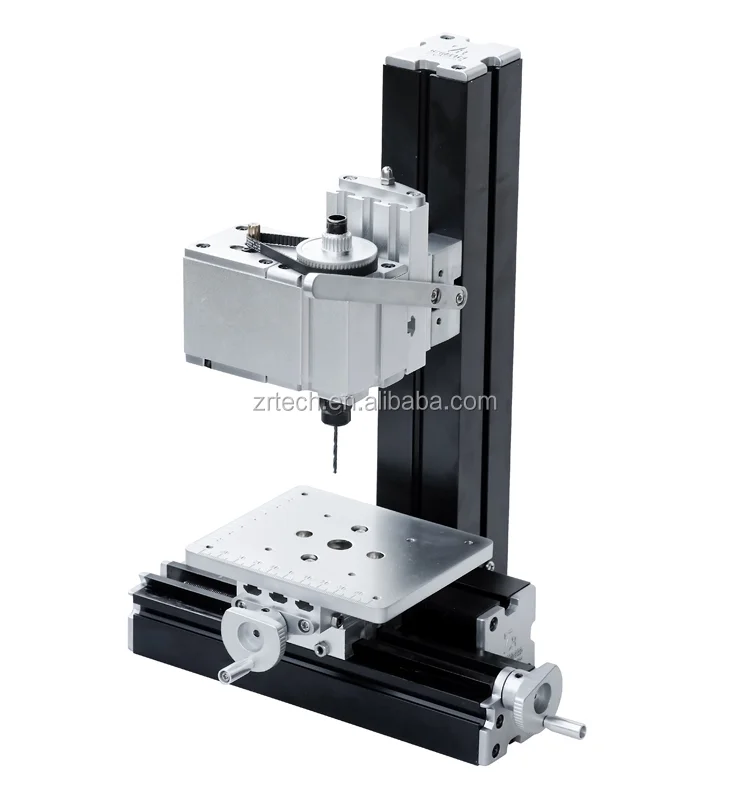 Mini Metal Drilling Machine 36W, 20000rpm All-Metal Drill Press for DIY Woodworking
