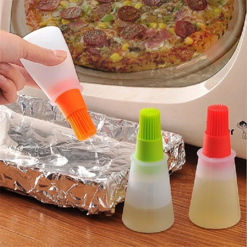 1 шт. портативное масло для барбекю щетки кухонные принадлежности силиконовые