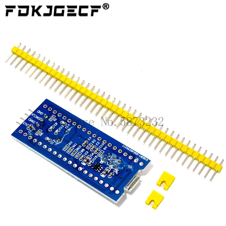10 шт. STM32F103C8T6 ARM STM32 минимальная системная плата модуля для Arduino + ST-Link V2 Mini STM8