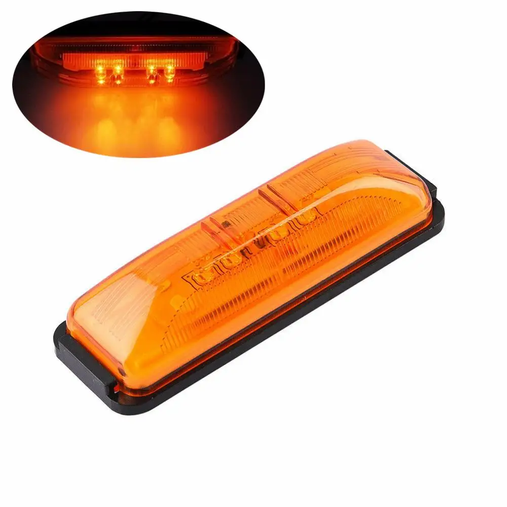 

Truck LED Lights 12V LED Side Marker Lights Car External Lights Warning Tail Light Auto Trailer Truck Lorry Lamps Amber Color