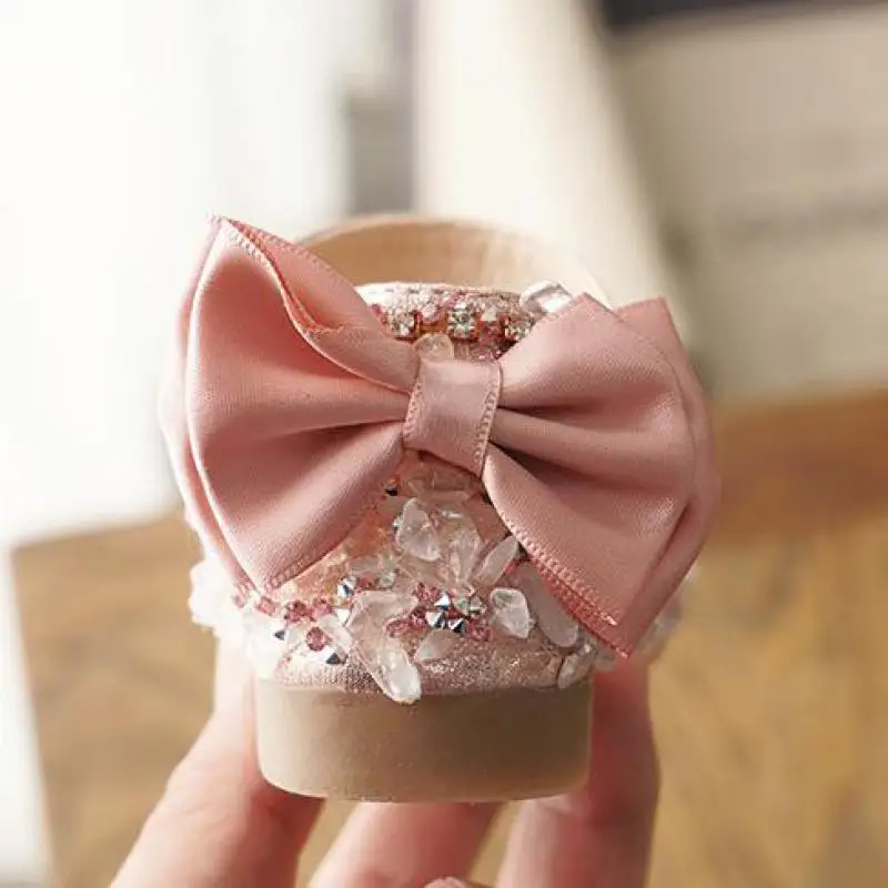 Туфли принцессы с блестками для девочек золотистые розовые серебристые детские