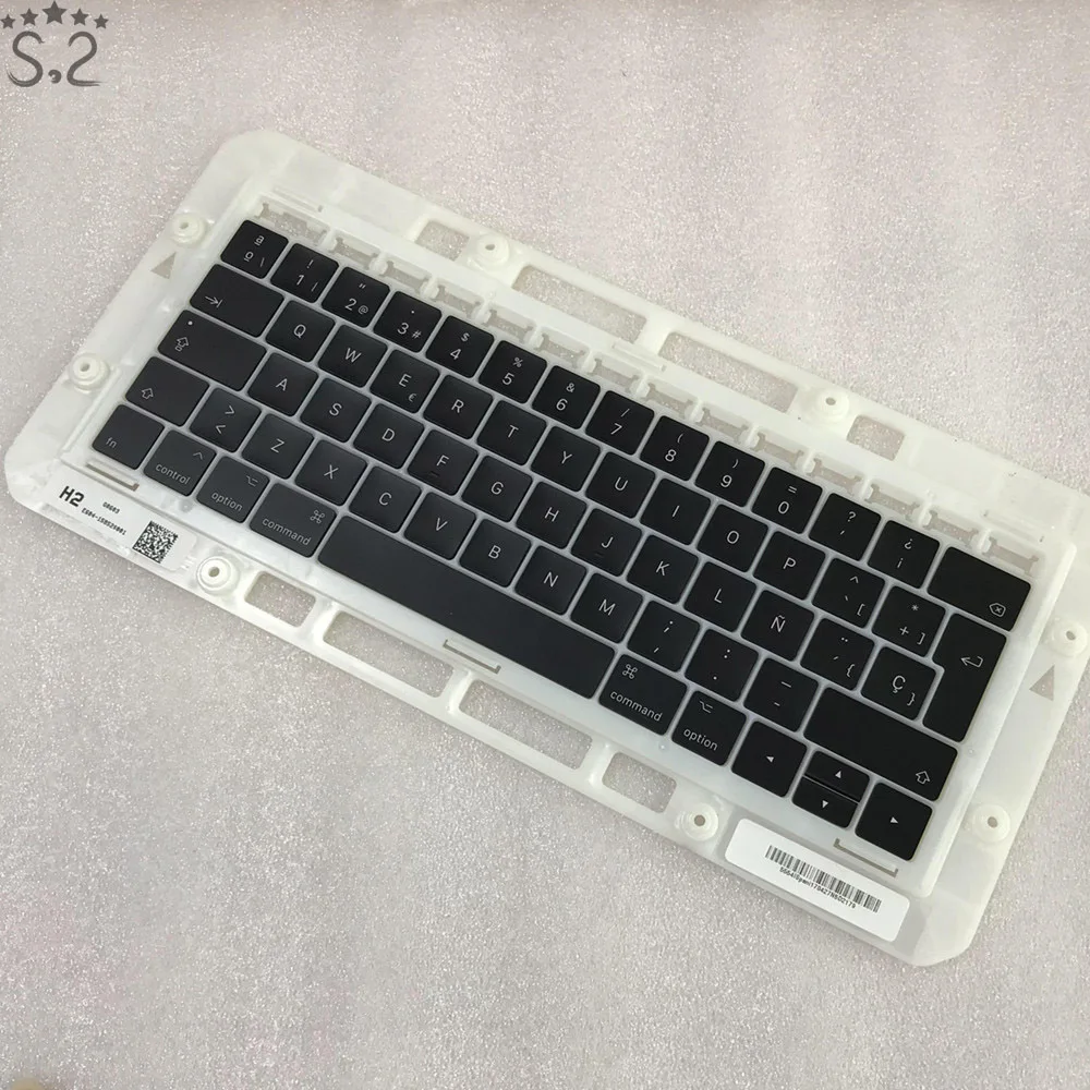 A1706 A1707 Keycap для Macbook Pro retina 1" 15" Key cap Немецкий/Испанский/Турецкий/французский/японский/Великобритания/США/Корейский/Итальянский ключи