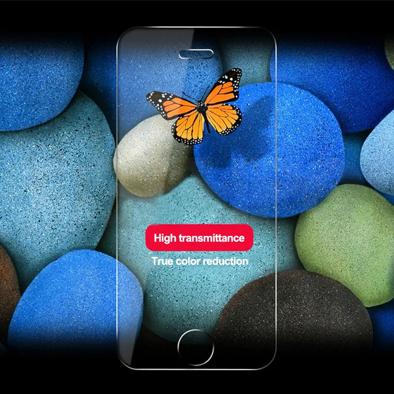 100% Подлинная 0 3 мм Защитная пленка для экрана из закаленного стекла iphone 12 Mini X 11 pro 4