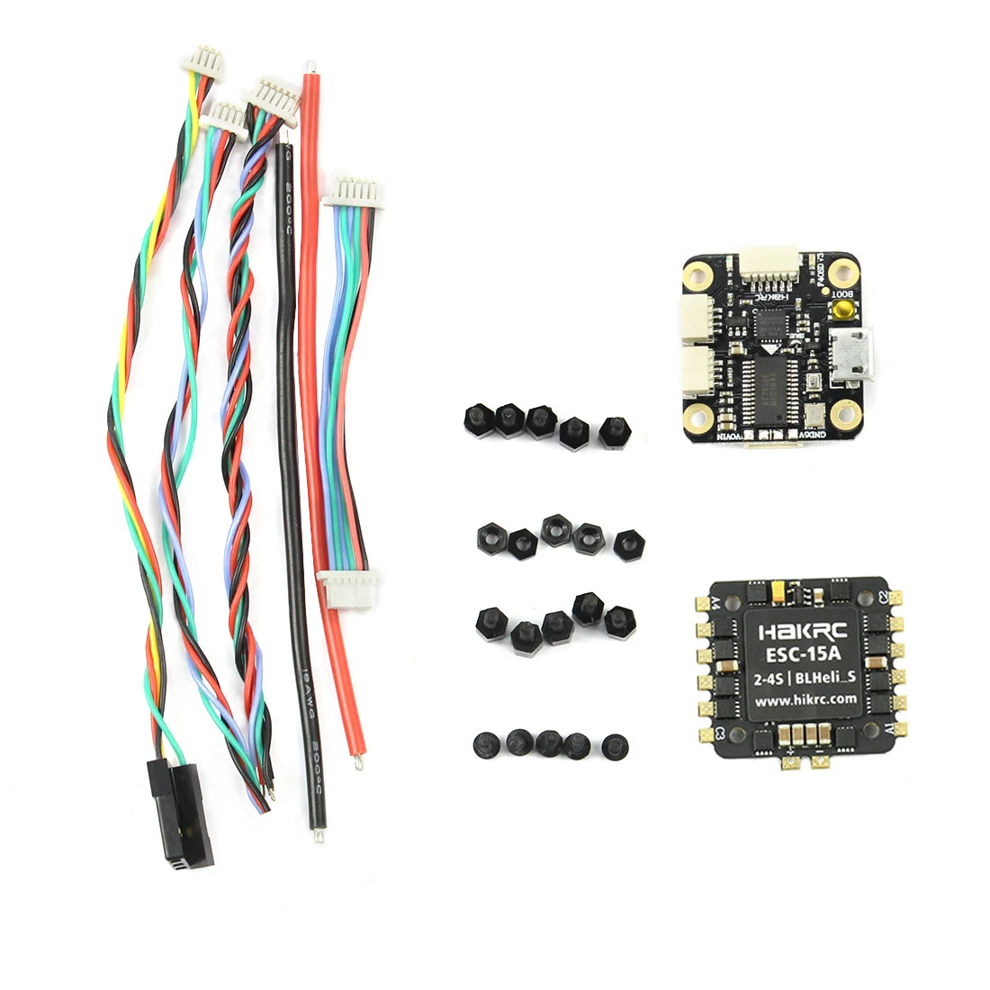Контроллер полета HAKRC Mini F4 flyбашня/F3 AIO OSD BEC и 4IN1 20A 15A BLheli_S ESC 2 4S 200mW VTX для