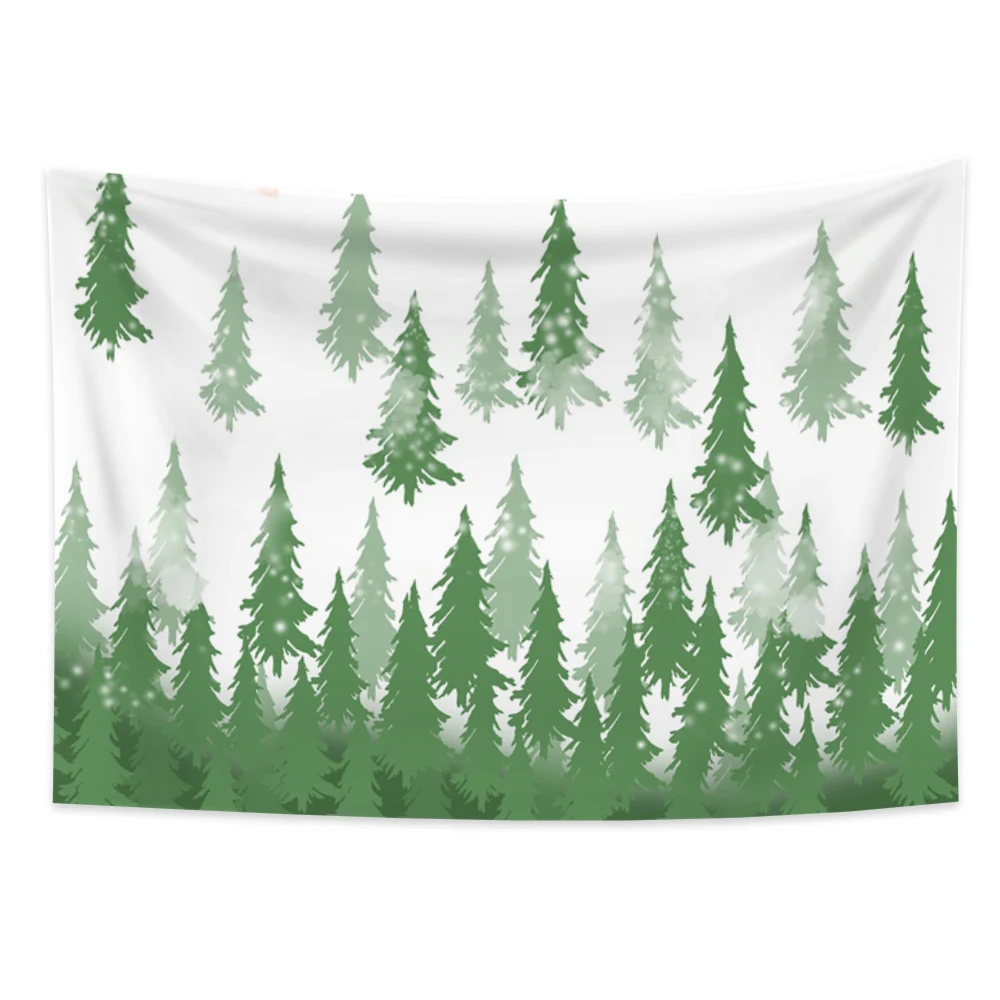 

Beautiful Night Sky Wall Tapestry Home Decorations Wall Hanging Forest Starry Night Tapestries For Living Room Bedroom