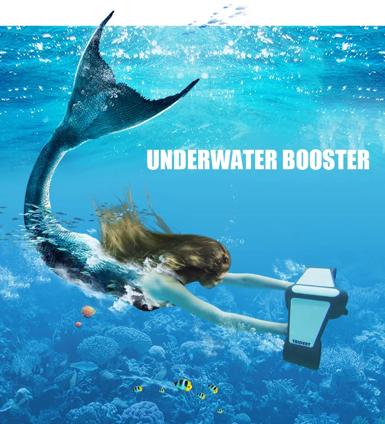 

Camoro 500w Electric Underwater Sea Scooter Trident Diving Equipment Portable Seedoo Seascooter Scuba Diving Gear for Snorkeling