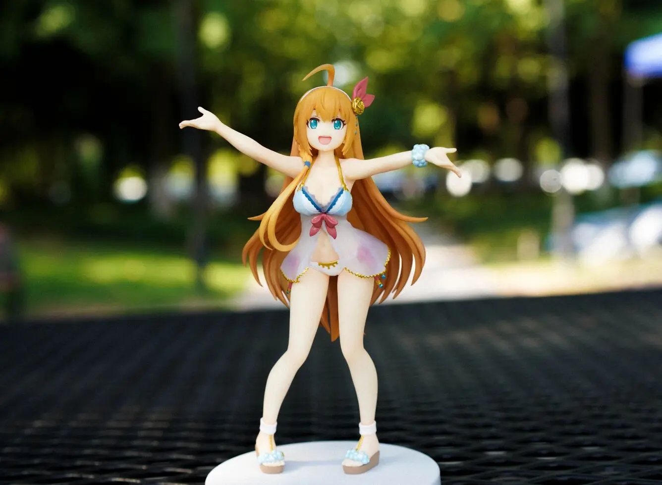 

Japanese original anime figure Princess Connect Re Dive Eustiana von Astraea swimsuit ver aciton figure collectible model toys