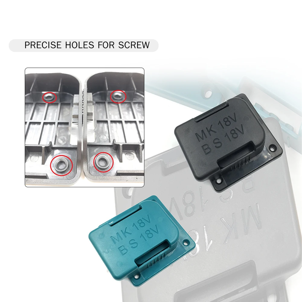 18V литий ионные аккумуляторы для хранения кронштейн Батарея зажим