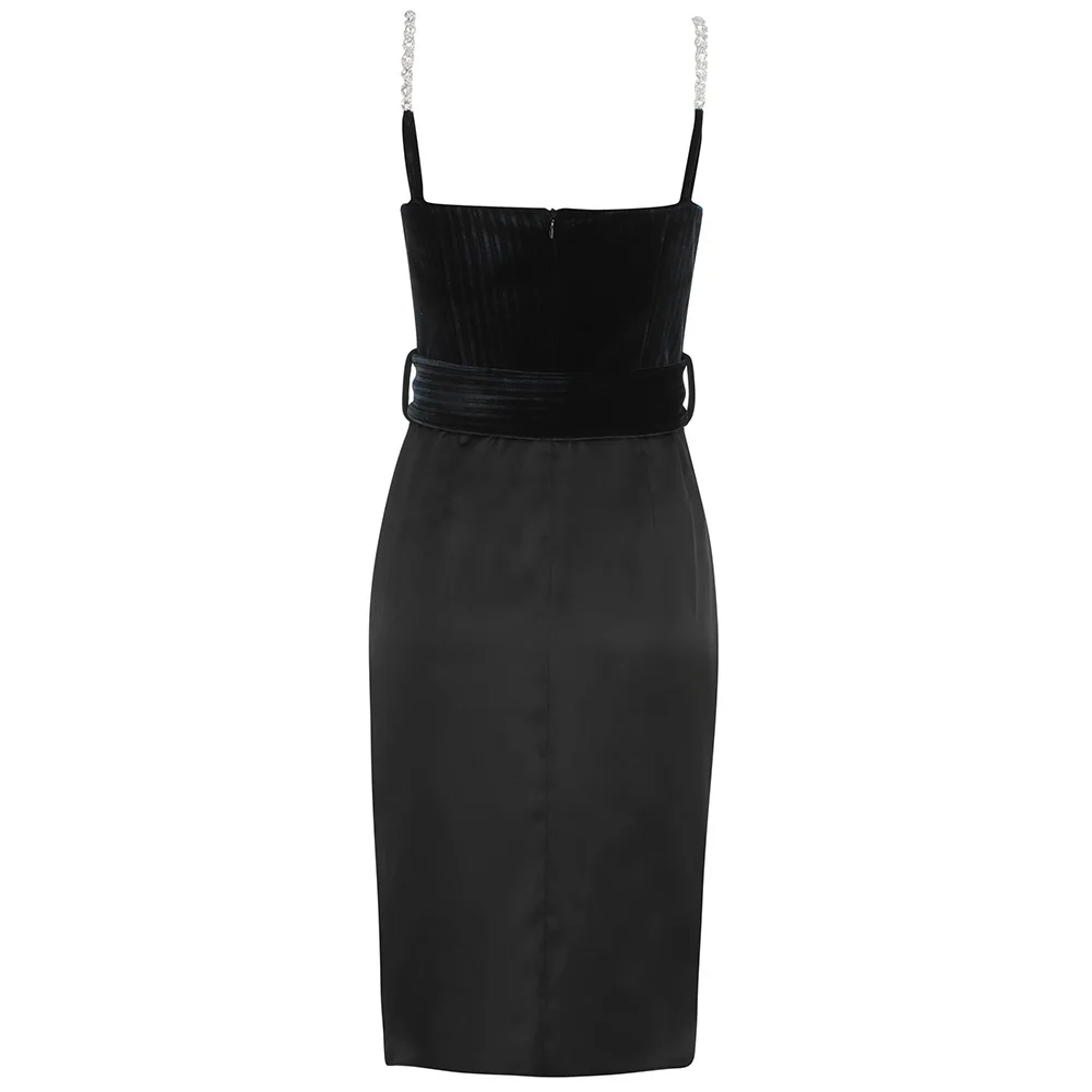 

Женское сексуальное платье с V-образным вырезом, вечернее платье, элегантное женское летнее платье на бретельках, Повседневная элегантная о...