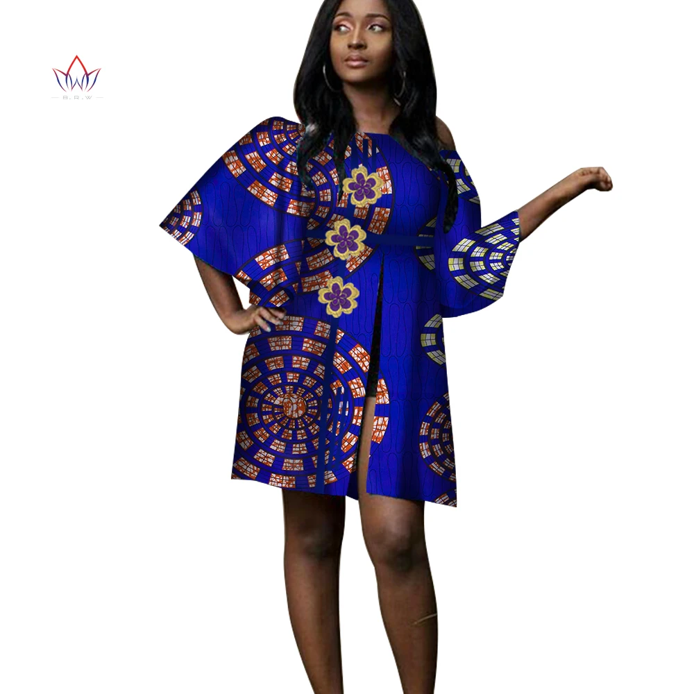 Модные африканские платья с принтом для женщин Bazin Riche сексуальные кружевные