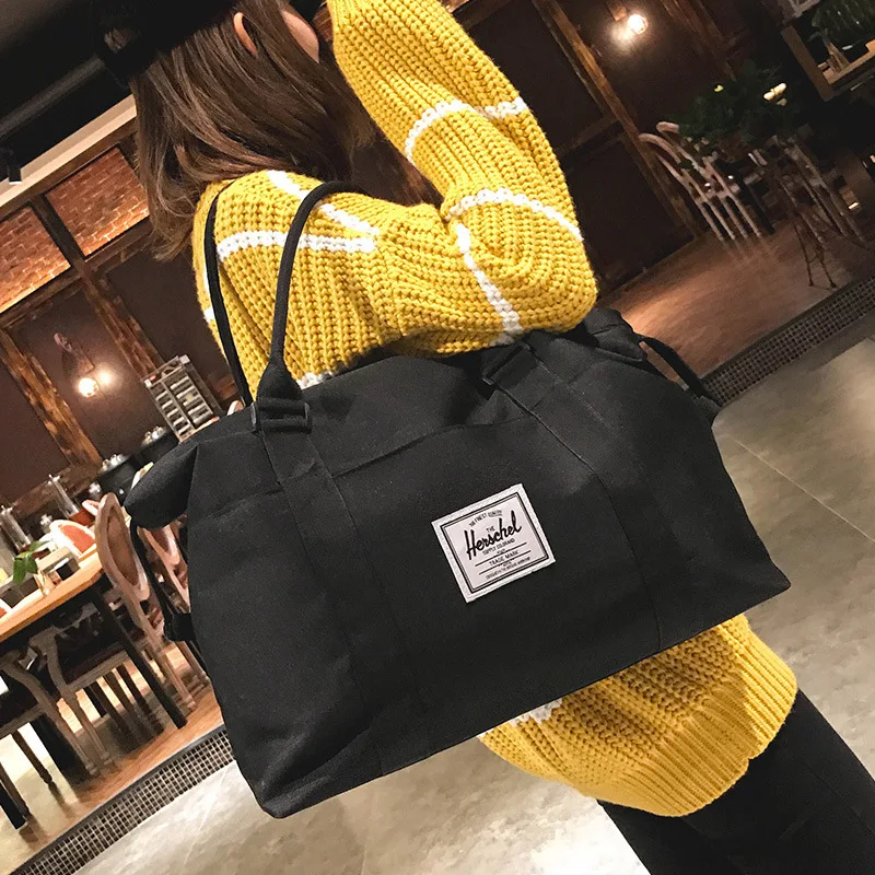 Waterproof Large Capacity Oxford Handbag Travel Bag Unisex Zipper Fitness Gym Storage Shoulder Messenger Bag Duffle Luggage