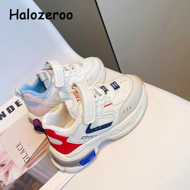 

Spring 2022 Kids Sport Sneakers Baby Boys Brand Running Shoes Children Mesh Casual Sneakers Girls Soft Chunky Sneakers Trainers