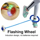 Детские светящиеся прыгающие шарики, шарик с мигающей веревкой для прыжков на одной ноге, цветной мяч для прыжков на лодыжке, мяч для фитнеса, спортивные качели, игрушки