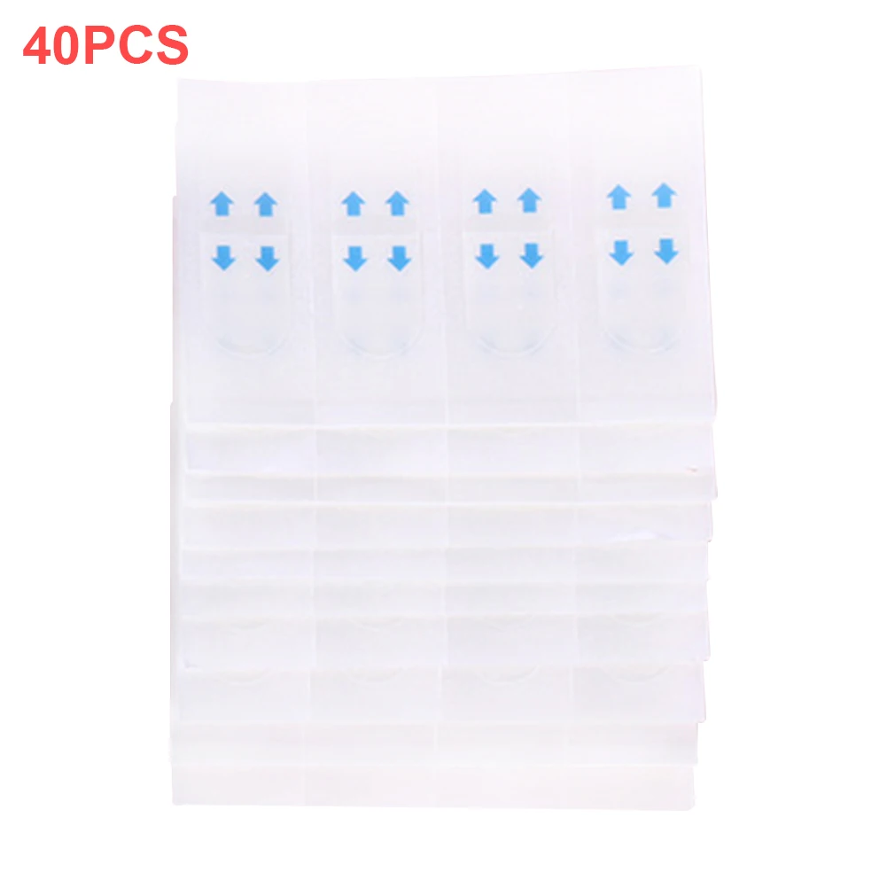 

40pcs Facial Lifting Sticker Label Anti Wrinkle Invisible Thin Instant Makeup Adhesive Tape V Shape Waterproof Sagging Skin
