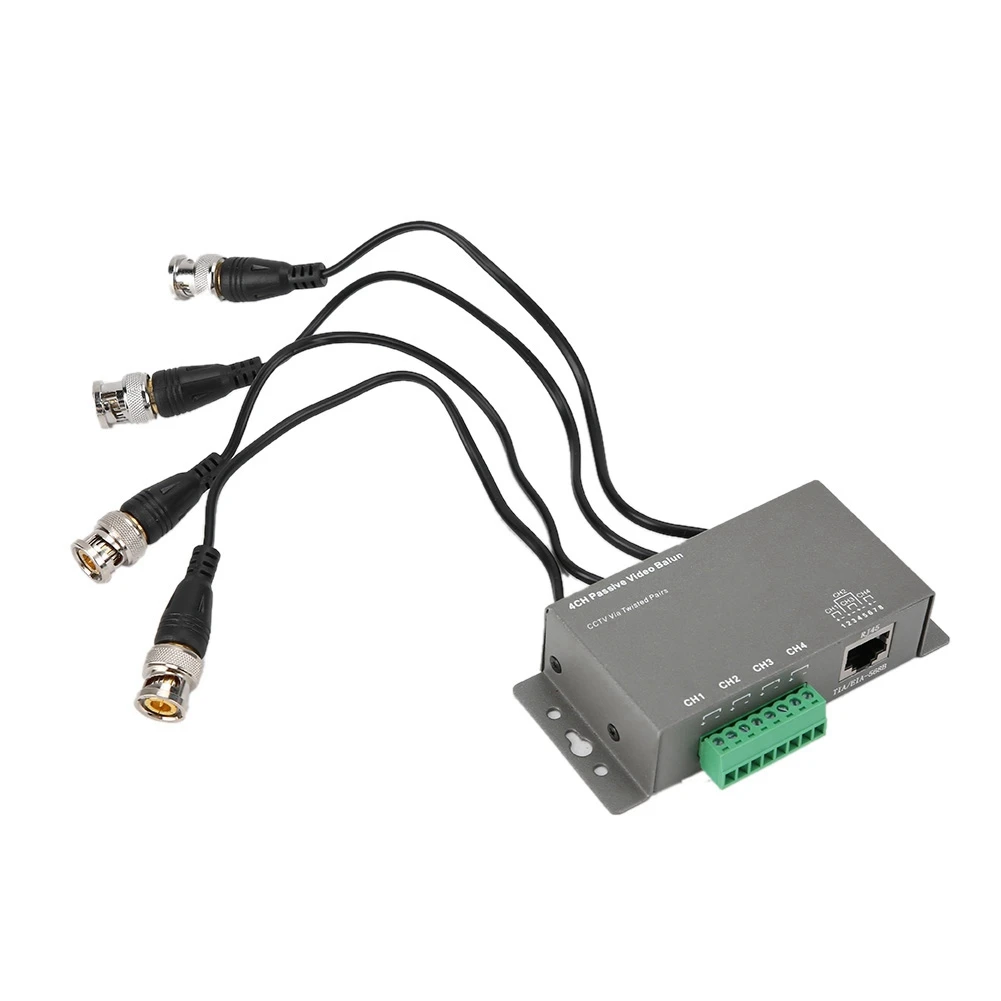 

4CH CVI/TVI/AHD UTP Cable Passive Video Balun for HD CCTV Camera SystemVideo