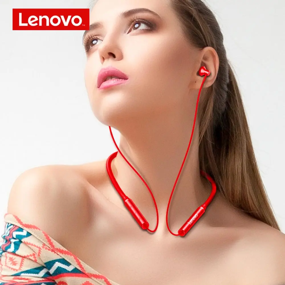 Водонепроницаемые Bluetooth наушники Lenovo HE08 Pro Hi Fi стереогарнитура с микрофоном и TW13
