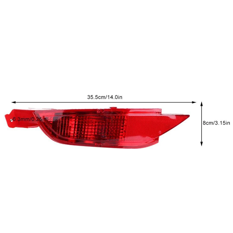 Left Rear Bumper Reflector Light 1552730 for Ford FIESTA MK7 Tail Stop Brake Warning | Автомобили и мотоциклы
