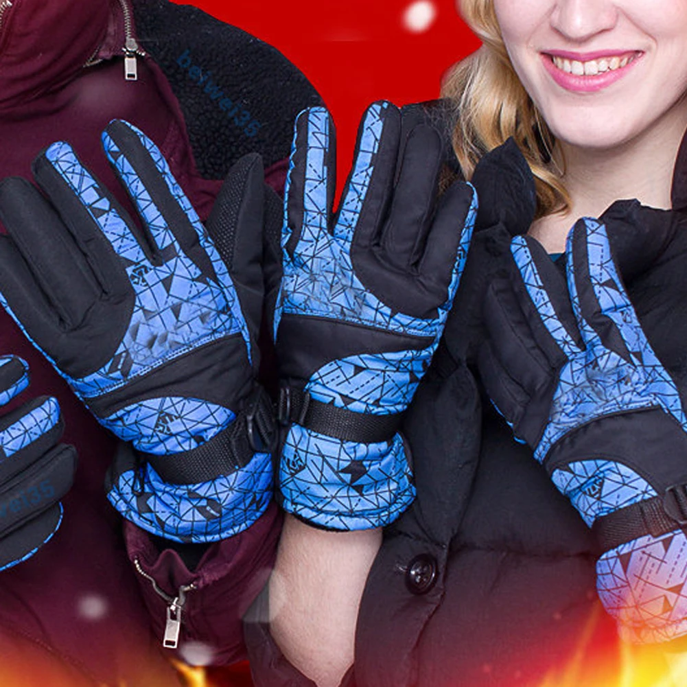 2019 новые зимние теплые перчатки для сноуборда лыж ветрозащитные