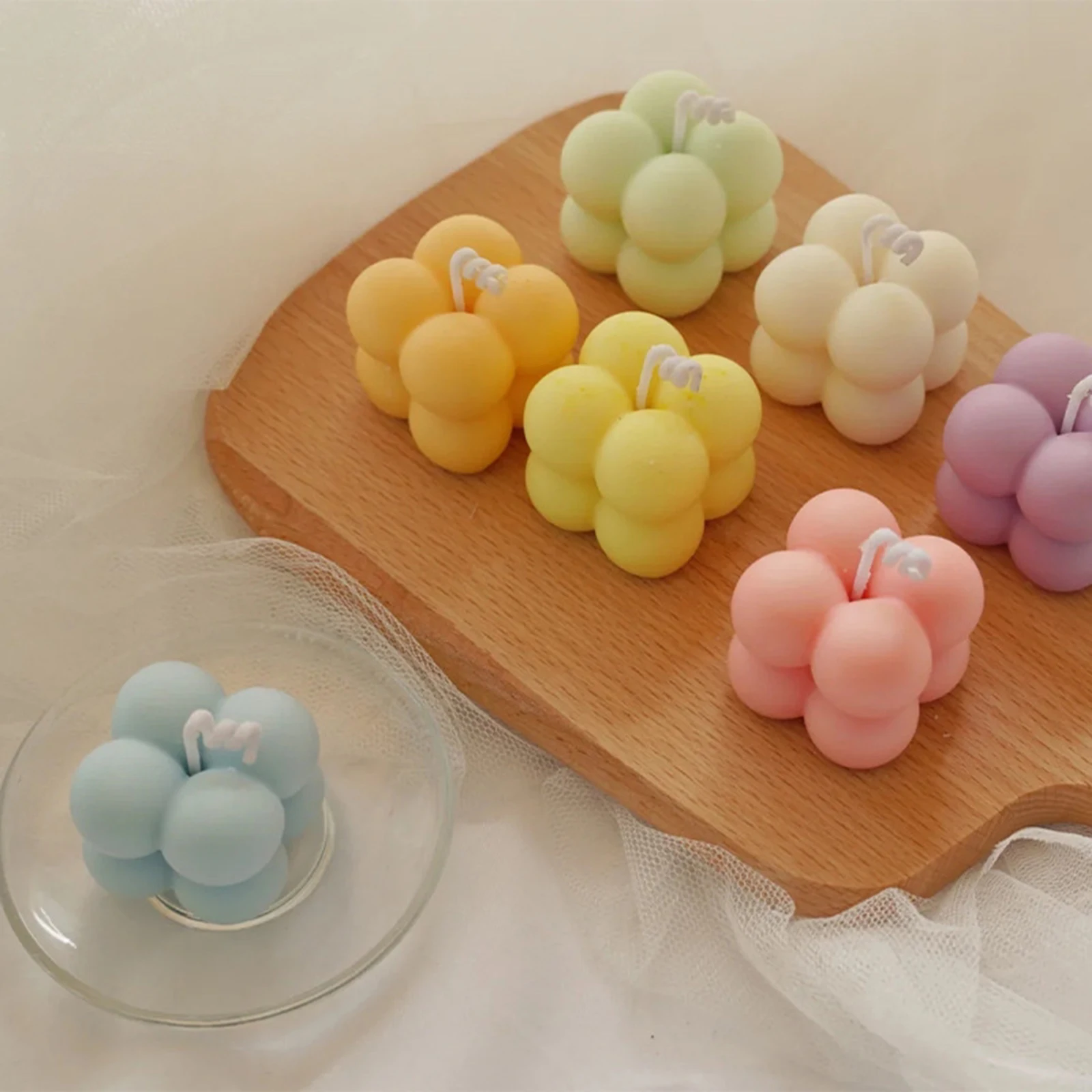 S Mold 2/3/15cavities Diy Aromatherapy Plaster 3d Silicone Mold Soap Candle