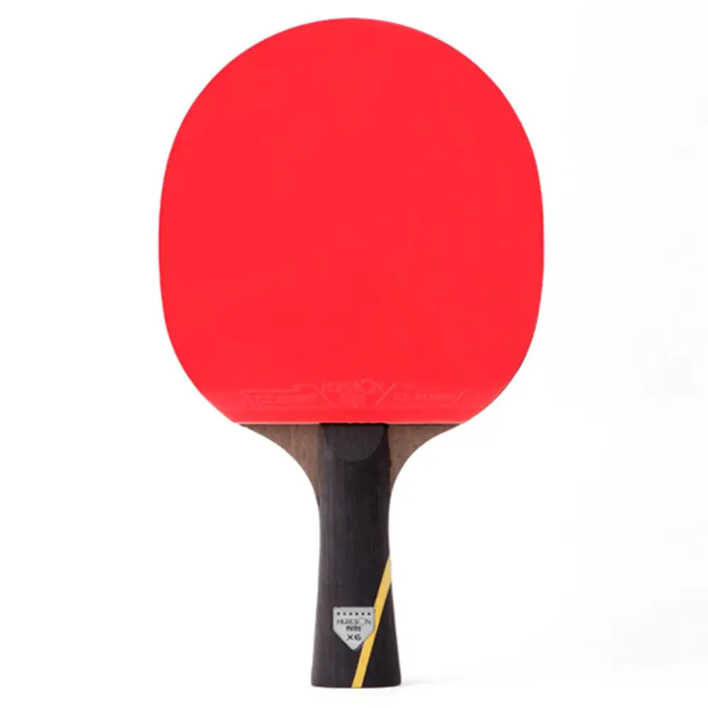 

Athletics Wood 2Pcs Ping-Pong Racket Red Practical Carbon Play Ping Pong Bat Durable Paddler Sports Racquet Table Tennis Ball
