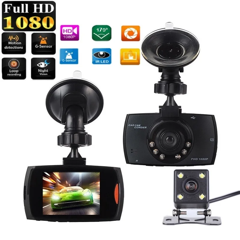 Автомобильный видеорегистратор G30 Full HD 1080P регистраторы видео для автомобилей с