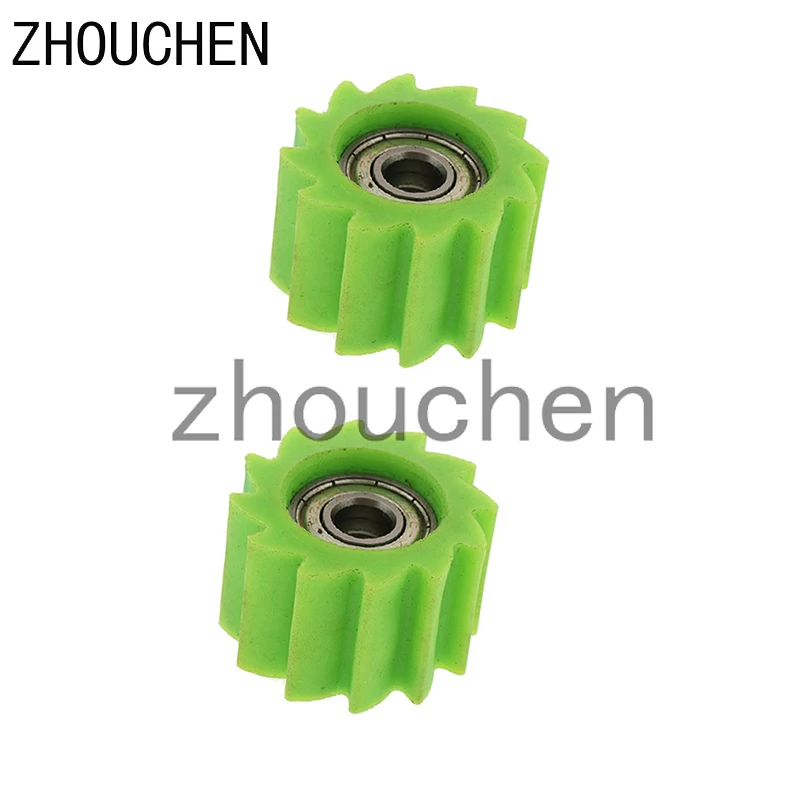 

Натяжной ролик цепи MagiDeal, 2 шт., 8 мм, направляющее колесо для Kawasaki