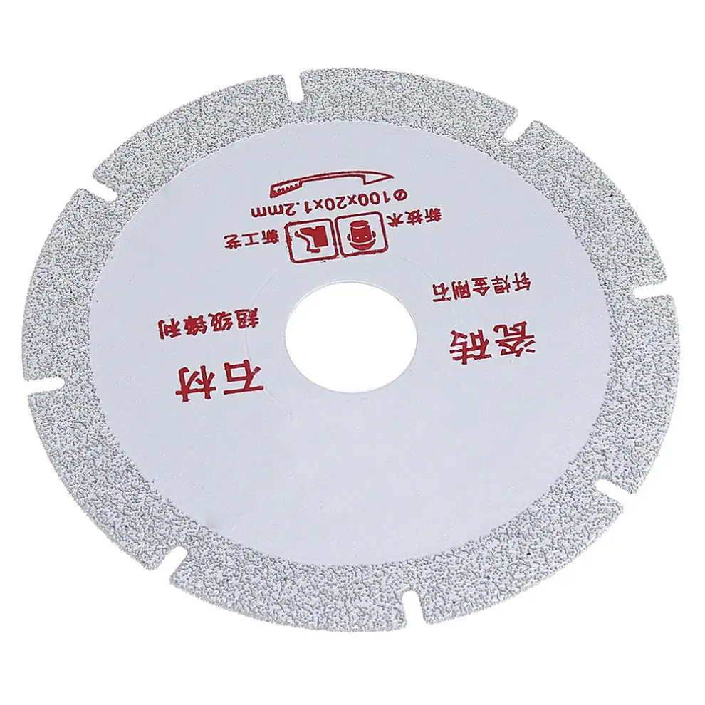 

Sharp Diamond Brazing Grinding Discs Cutting Pieces with U-Shaped Opening for Cutting / Polished / Processing