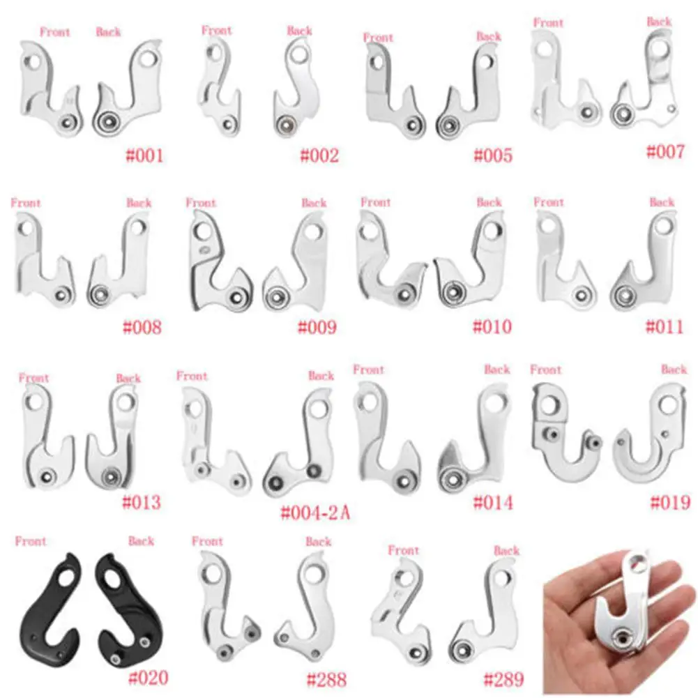 

Universal MTB Road Bicycle Bike Alloy Rear Derailleur Hanger Racing Cycling Mountain Frame Gear Tail Hook Parts Frame Gear Tail