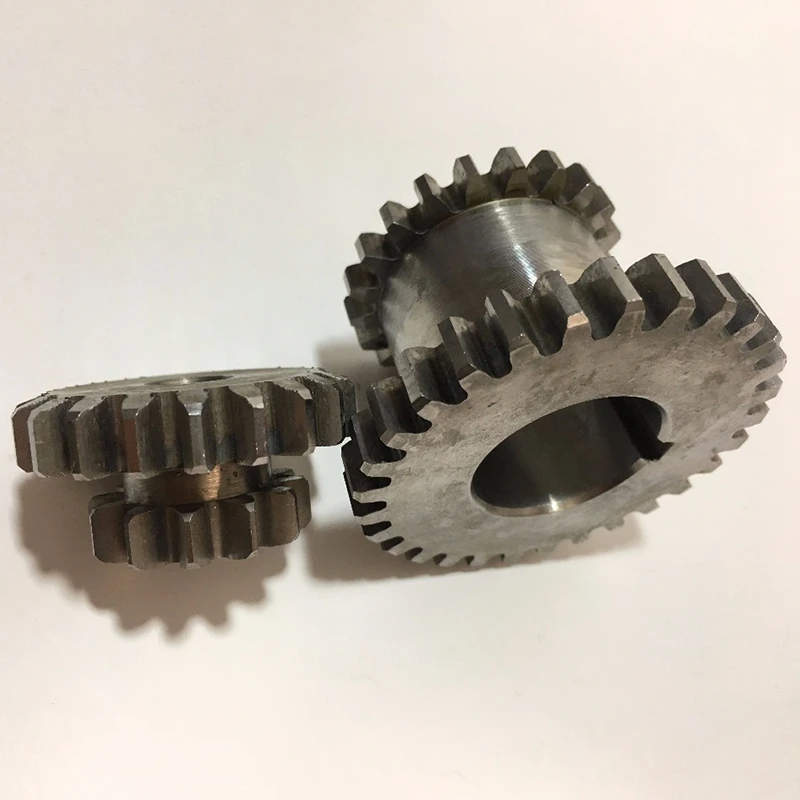 

2Pcs/Set Cj0618 Teeth T29Xt21 T20Xt12 Dual Dears Metal Lathe Gear Duplicate Gear Double Gear