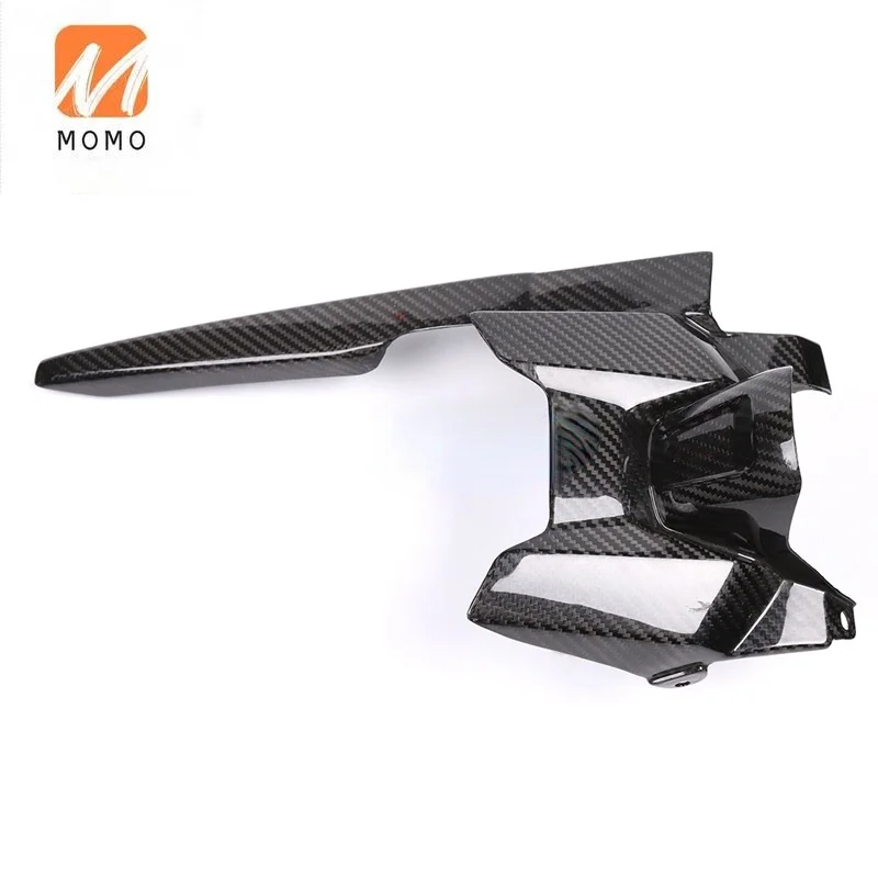 

Motorcycle Real Carbon Fiber Rear Tire Hugger Chain Guard Mud Fender Fairing MT07 2013 2014 2015 2016