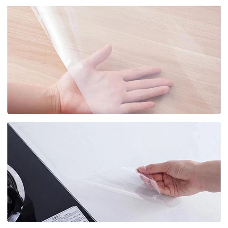 Прозрачная наклейка на стену для кухонной мебели художественная настенная